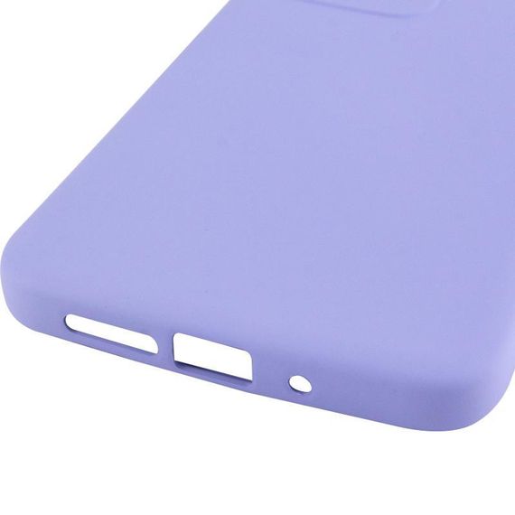 Чохол TPU GETMAN Liquid Silk Full Camera для Xiaomi Redmi 15 (EU) Бузковий / Light purple | Зображення 4