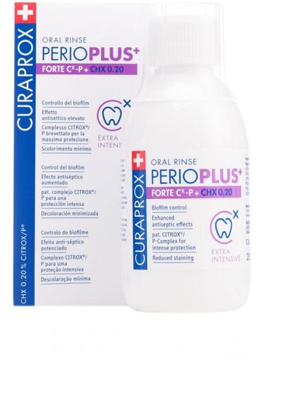 Curaprox FORTE. Ополіскувач з хлоргексидином 0,2% + Citrox®, 200мл. | Зображення 1