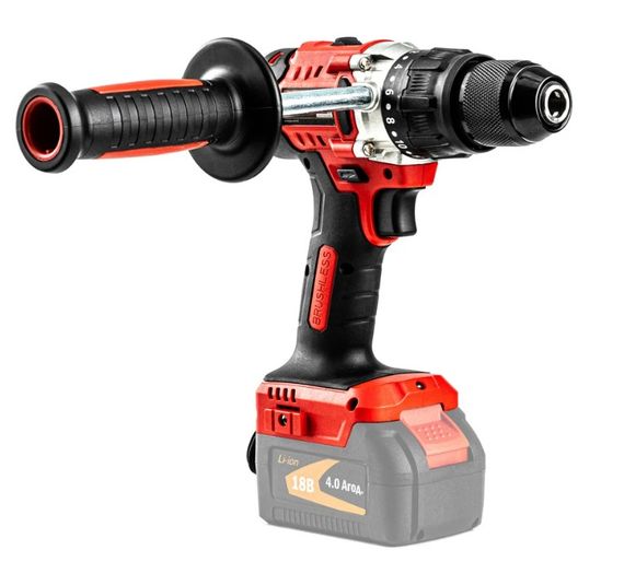 Акумуляторний ударний шурупокрут GTM DSI18/80BL безщітковий без АКБ і ЗП у кейсі (DSI18/80BL_BARE TOOL) | Зображення 2