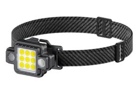 Ліхтар налобний яскравий акумуляторний RB-132 TM-G2 LED COB з магнітом