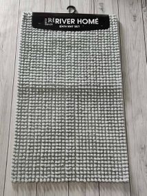 Килимки у ванну кімнату River home Mint помпончики Акрил набір 2шт