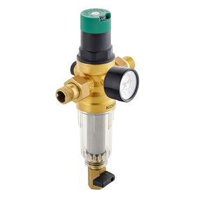 Фильтр самоочищающийся с редуктором давления и манометром Koer KR.1242 - 1" (KR3186)