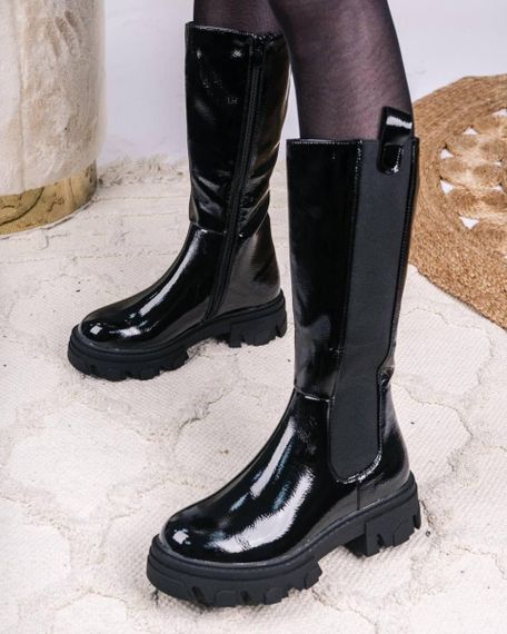 Чоботи жіночі Fashion Guard 3257 37 розмір 24 см Чорний | Зображення 9