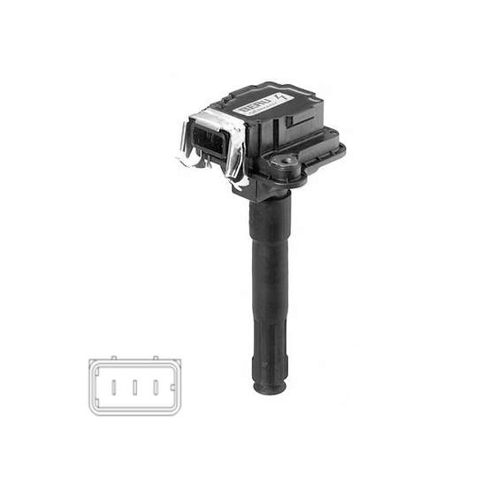 Котушка запалювання AUDI A3 (1,8T),  AUDI A6 C5 (1,8T, 2,7T),  AUDI A4 B5 (2,7T),  AUDI A6 C4,  AUDI A8 D2 (4,2T)