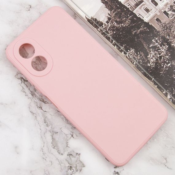 Силіконовий чохол Candy Full Camera для Oppo A38 / A18 Рожевий / Pink Sand | Зображення 1
