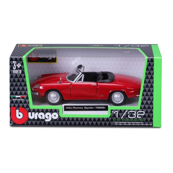 Машинка модель Alfa Romeo Spider 1966 1:32 | Зображення 6