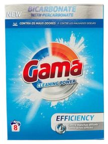 Порошок для прання від неприємних запахів та сильних забруднень Gama Cleaning Power 8435495851349 475 г