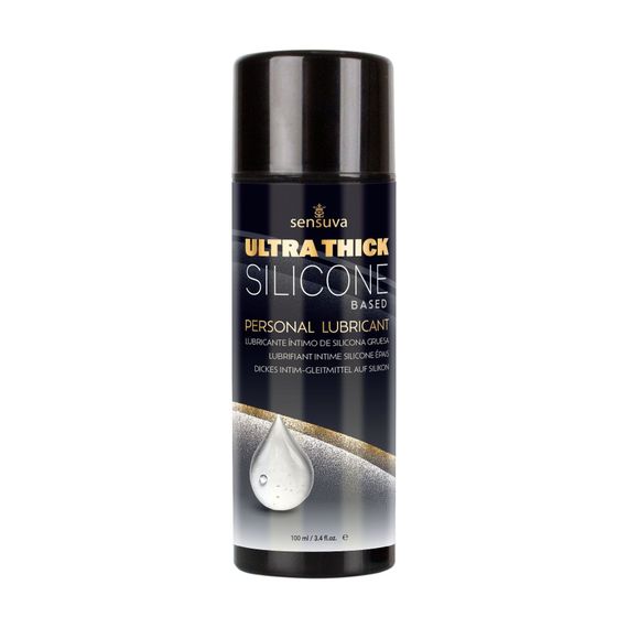 Густая силиконовая смазка Sensuva UltraThick Silicone (100 мл) без глицерина, парабенов и ментола