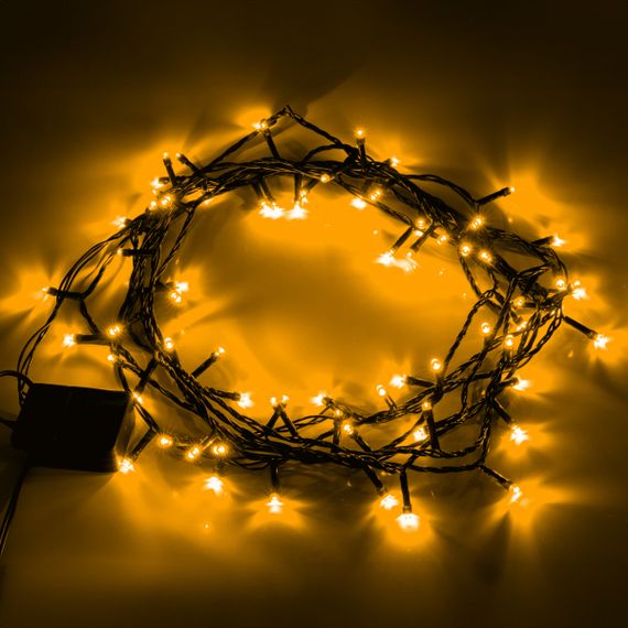 Електрична гірлянда YES Нитка 974835 4.9 м 70 LED тепло-біла | Зображення 1