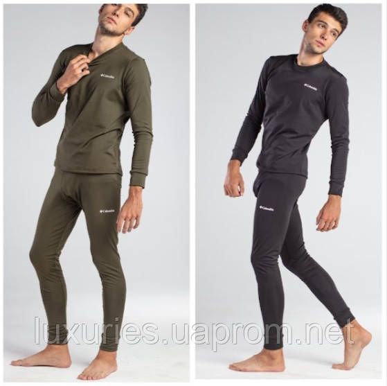 Термобілизна жіноча Columbia зимова чорна, жіночий комплект термобілизни (xs-2xl) чоловіча — розмір 3XL