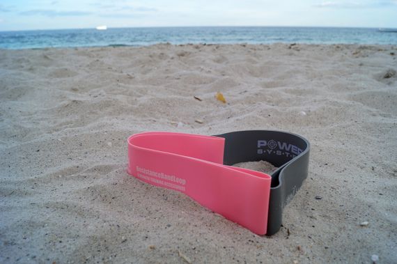 Резинка для фітнесу Павер сістем PS-4061 Flex Loop Light Pink (опір 12кг.) | Зображення 4