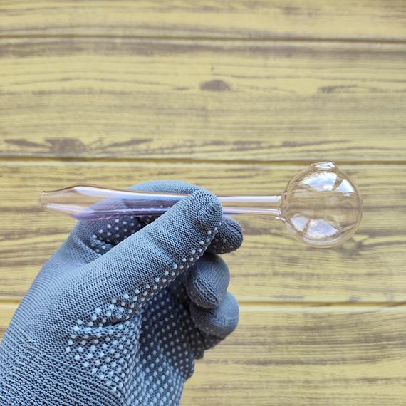 Стеклянная трубка Imba Oil Pink | Зображення 1