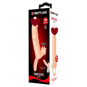 Вибронасадка со стимулятором клитора CONNOR sexstyle