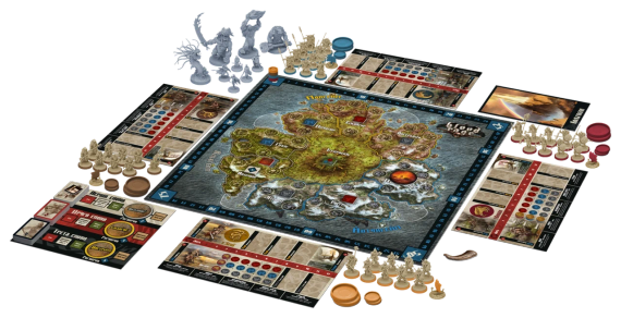 Настольная игра Кровь и Ярость (Blood Rage) укр. | Зображення 1