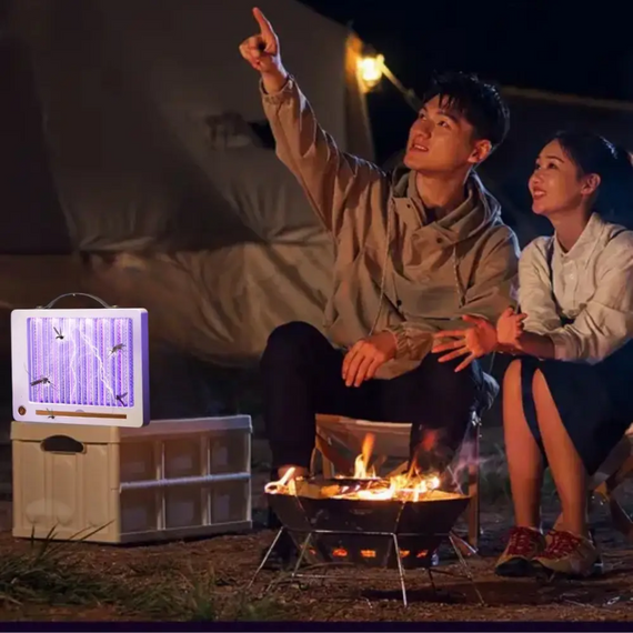 Ультрафіолетова лампа пастка для комарів Electric Shock, знищення комах, що літають | Зображення 6