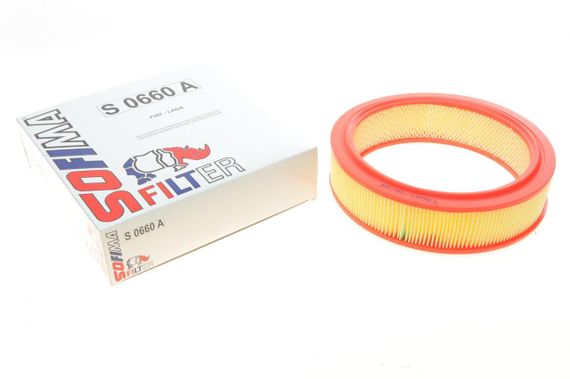 Фільтр повітряний ВАЗ Нива Самара Жигулі 1.1-1.3 i 75-05 ЗАЗ Таврія 1.1-1.3 i 89- S 0660 A