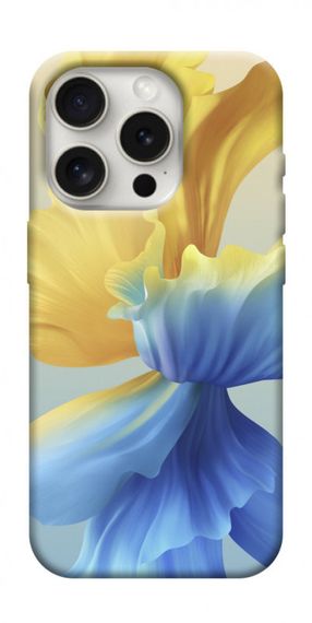 Чохол з картинкою Абстрактна квітка для Apple iPhone 16 Pro (6.3")