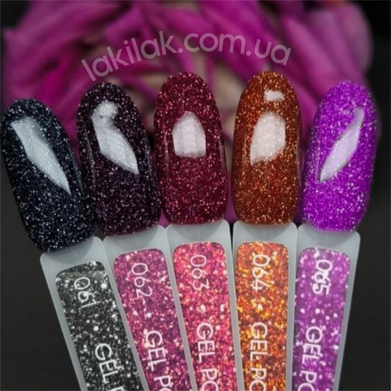 Світловідбивний гель-лак Jerden Proff №65 (бузково-рожевий) 5 мл | Зображення 3