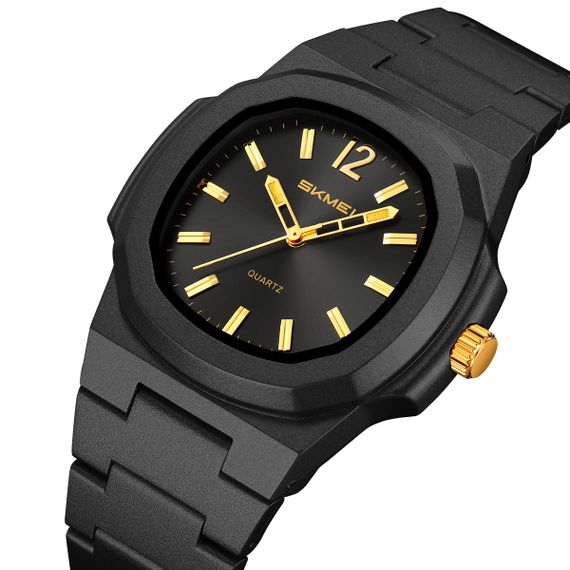 Skmei 2382BKGD Black-Gold | Зображення 1