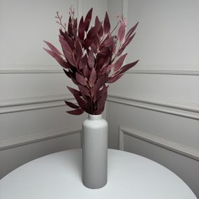 Лаванда штучна 35см, 10 гілок, 10шт/уп. Колір: бордовий UY-69