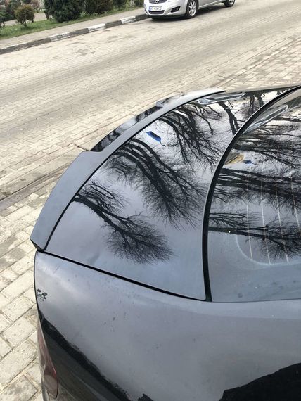 Спойлер LIP (1234 Upgrade, черный) для Audi A4 B8 2007-2015 гг. | Зображення 3