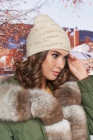 Шапка «Селин» бежевый