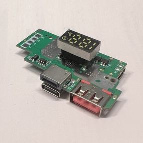 Модуль для PowerBank зі швидкою QC3.0 IP5356 22.5W з дисплеєм TYPE-C*2 USB-A Lightning