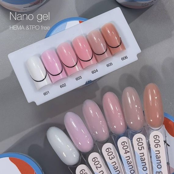 Моделирующий гель GeliX Builder Nano gel NG-604 15мл HEMA & TPO FREE | Зображення 3