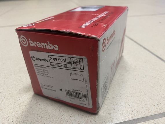 Гальмівні колодки дискові, передня вісь BREMBO, до Tesla S/X/3, P09004 | Зображення 2