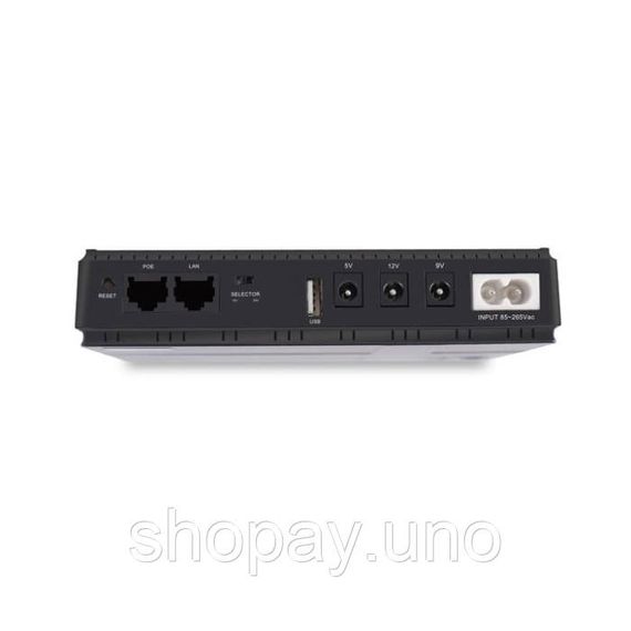 Джерело безперебійного живлення UPS для роутера DC1018P 12000mAh MA440 / Безперебійник ДБЖ для роутера | Зображення 3