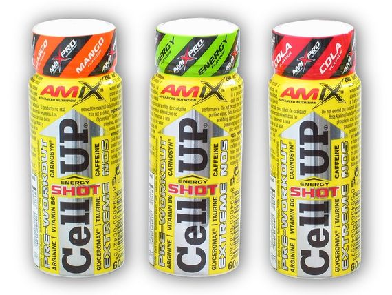 Передтренувальний напій Amix Nutrition CellUP Shot 60 ml (Original Energy) | Зображення 3