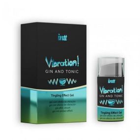 Жидкий вибратор - Intt Vibration! Gin & Tonic, 15 мл Sex Aura