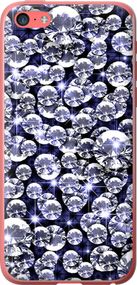 Чехол на iPhone 5c бриллиант "1742u-23-17620"