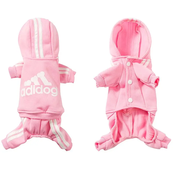 Костюм спортивный для собак Adidog Розовый XXL | Зображення 3