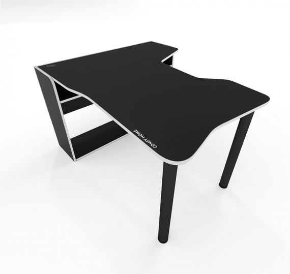 Стол компьютерный Comfy-Home Kano черныйбелый | Зображення 2
