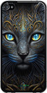 Чохол на iPhone 4 Кішка "5548t-15-2448"
