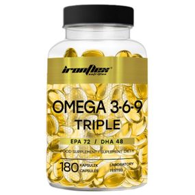 Омега для спорту IronFlex Omega 3-6-9 Triple 180 Caps