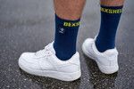Шкарпетки водонепроникні Dexshell Ultra Thin Crew NL, p-p М, сині | Зображення 7