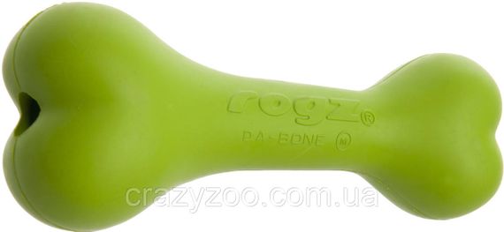 Іграшка для собак Rogz DaBone лайм М 14 см 37763