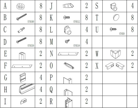Душевая кабина BRAVO ODRA 100N | Зображення 4