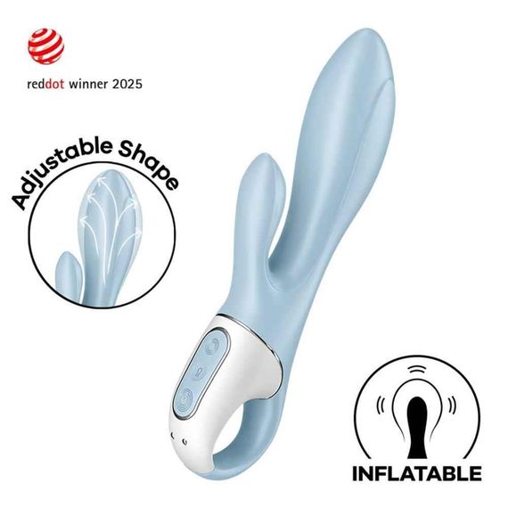 Вібратор - Satisfyer Air Pump Bunny 1 Sex Aura | Зображення 4