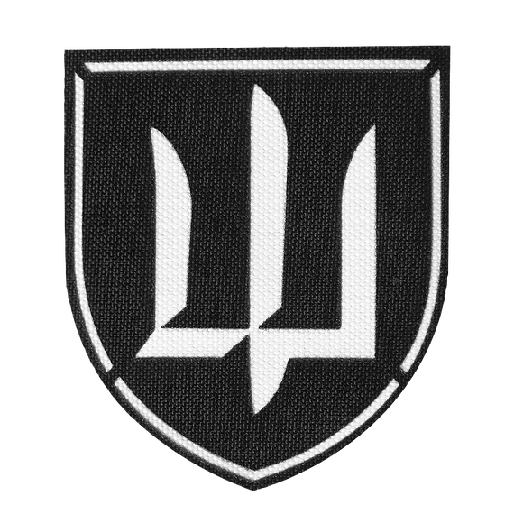 Шеврон Camotec ГУР (7*8) Чорний (9188)