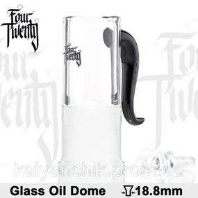 Ведерко 420 Series | Oil Dome and Nail - Black - SG:18.8mm