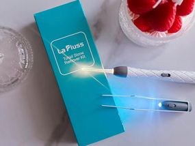Набор для удаления тонзиллитных камней La Fluss с LED-подсветкой и USB-пинцетом для лечения тонзиллита