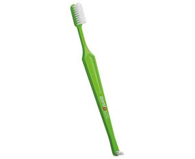 Зубна щітка м’яка paro® toothbrush S27L з монопучковою насадкою, салатова