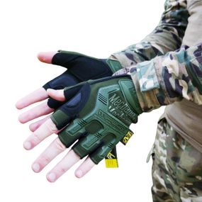 Перчатки тактические беспалые Mechanix MXK-2 Олива L