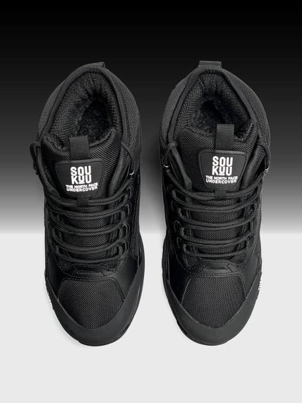 Кросівки зимові The North Face x SOUKUU Glenclyffe Fur Black захист від морозу, ідеально зимовий прорив сезону A4854 43 28.0 см | Зображення 1