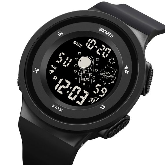 Skmei 1973BKBK Black-Black | Зображення 1