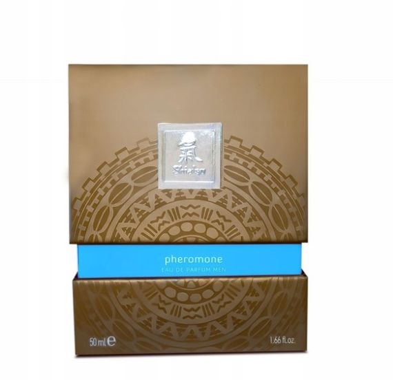 Духи з феромонами чоловічі SHIATSU Pheromone Fragrance men lightblue 50ml | Зображення 3