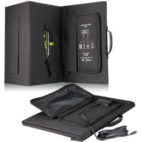 Сонячна портативна станція Bresser Mobile Solar Charger 120 Watt USB DC Зарядна сонячна станція
